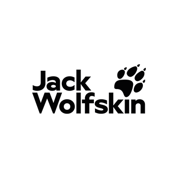 Jack Wolfskin Logo in schwarz